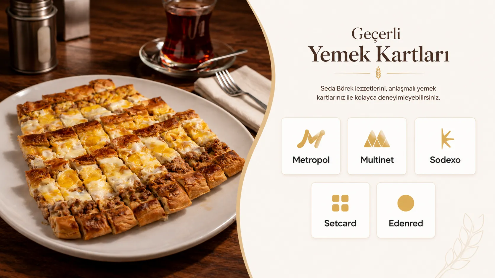Getir Yemek yemek kartları ve ödeme kolaylığı