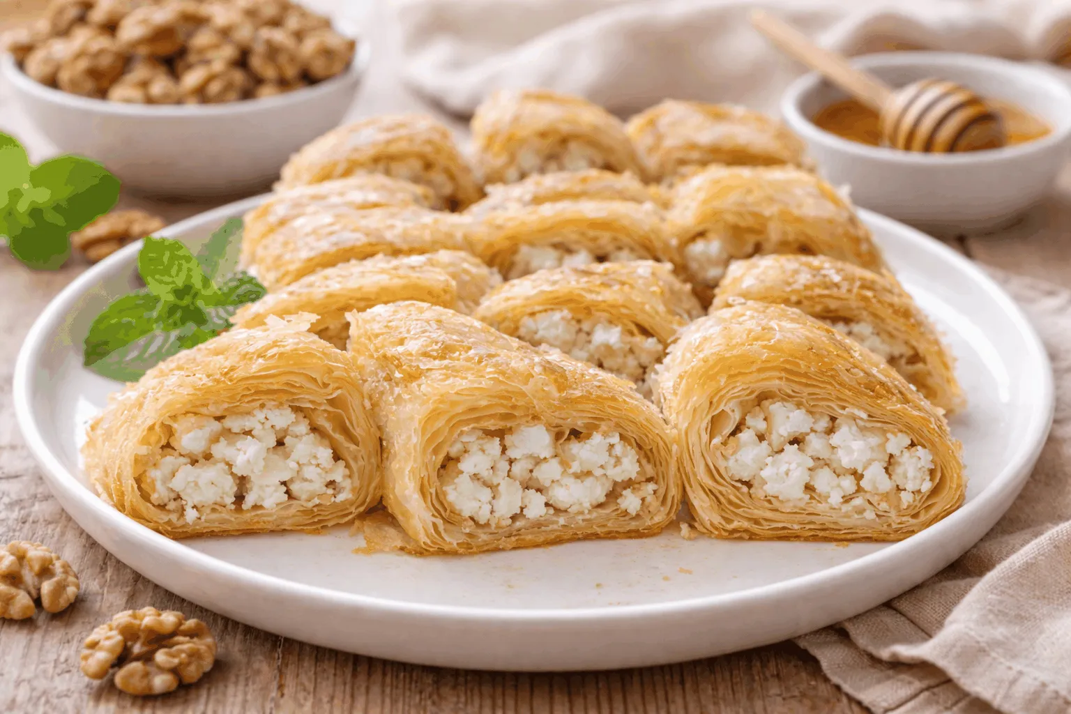 Peynirli Kol Böreği