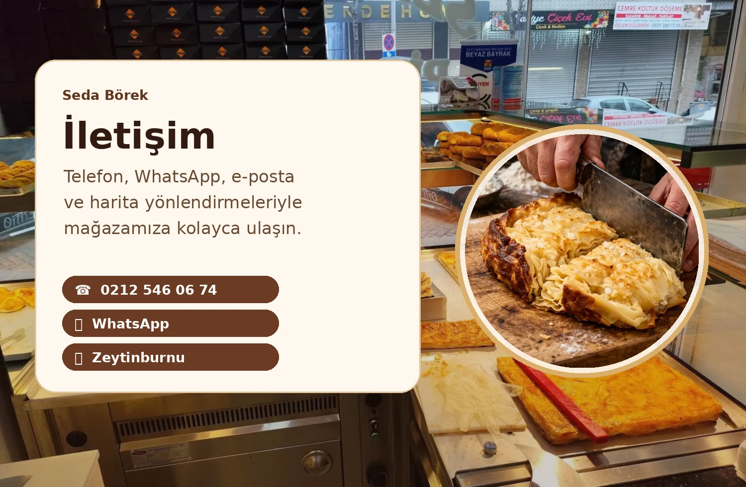 Seda Börek iletişim özel görseli